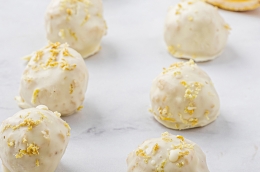 Lemon  Cheese Cake Balls